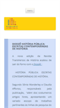 Mobile Screenshot of historiapublica.com.br